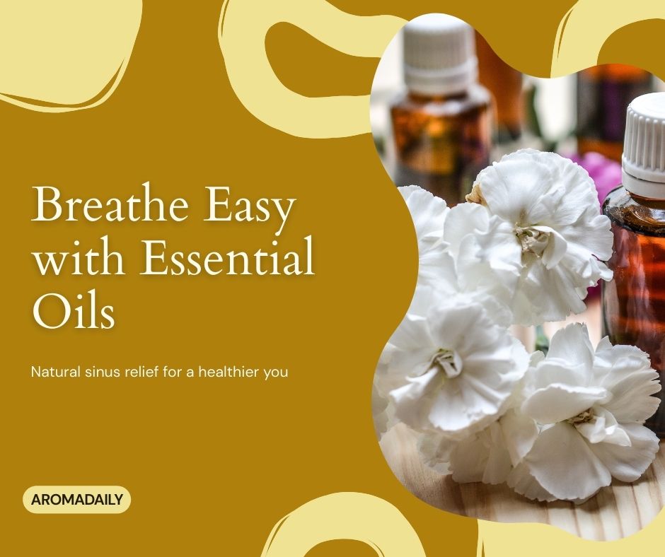 🌱 Breathe Easy: Essential Oils for Natural Sinus Relief | AromaDaily 🌱